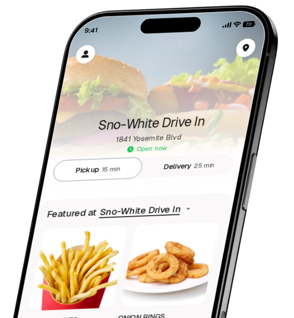 Sno-White Drive In app preview