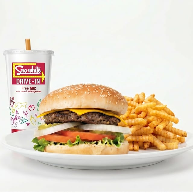 Giant Burger Combo.