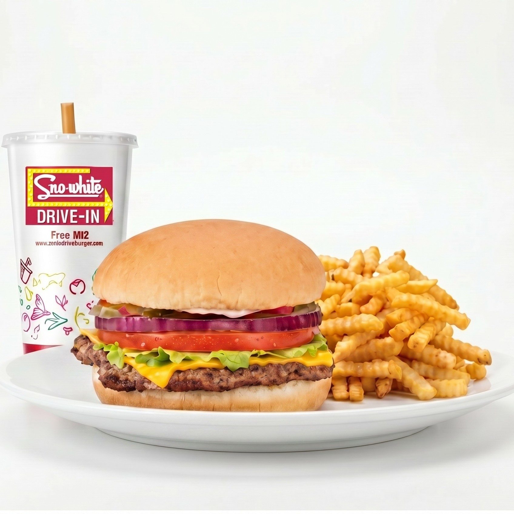 Junior Burger Combo.