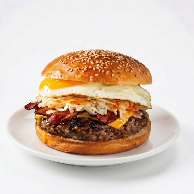 Breakfast Burger.