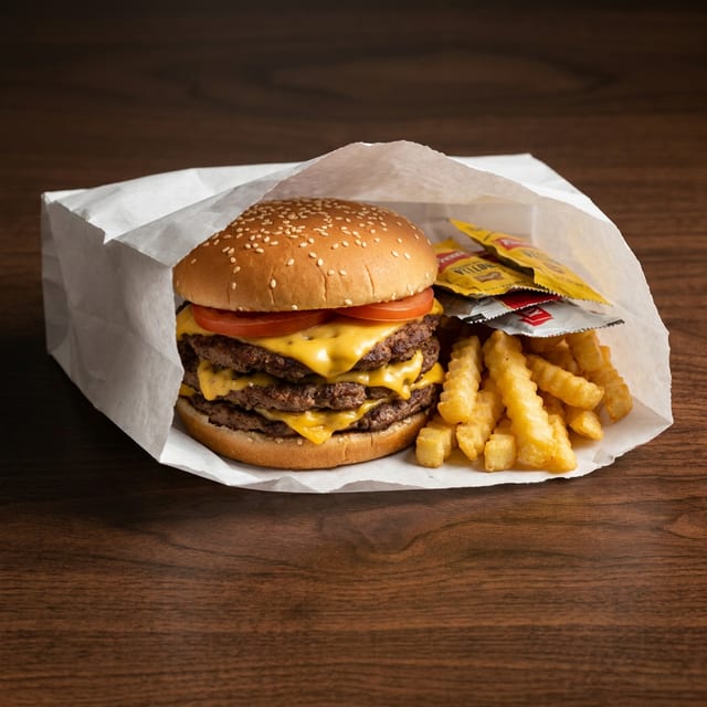 #15 Super Super (4 patties).